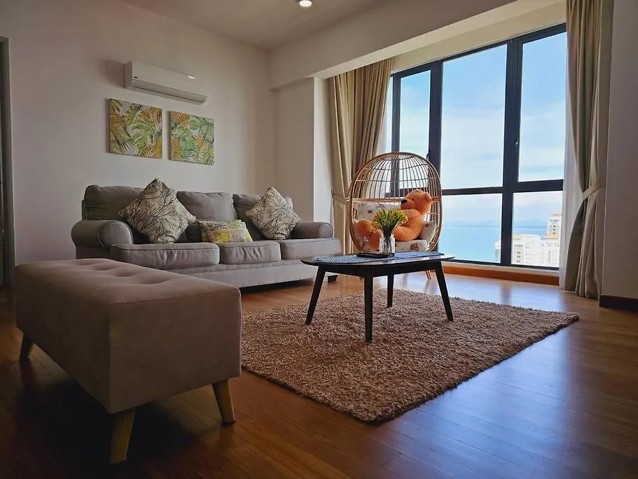 Un1 36 Karaoke Seaview Sunrise Jazz 5 Min Gurney海景 Apartment Tanjung Tokong